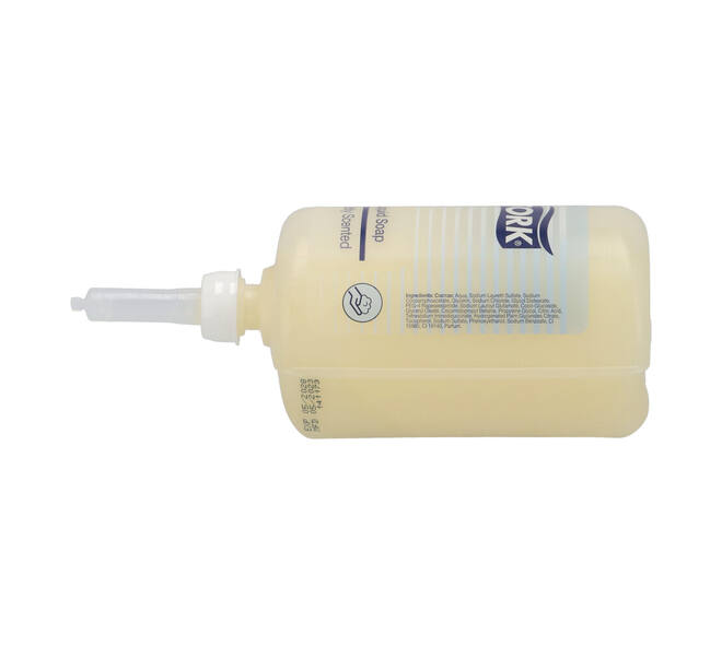 420501 - Vloeibare zeep 1 liter geel mild TORK