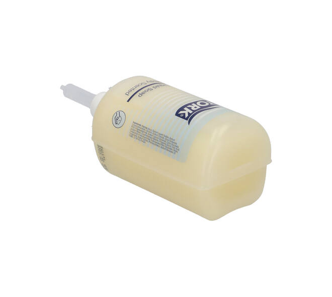 420501 - Vloeibare zeep 1 liter geel mild TORK