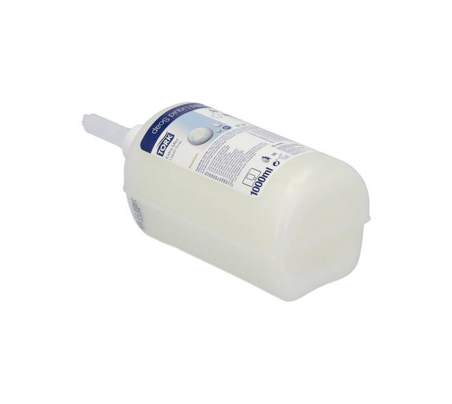 420701 - Vloeibare zeep 1 liter wit extra mild TORK