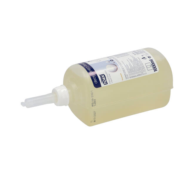 420810 - Vloeibare zeep 1 liter transparant reinigend TORK