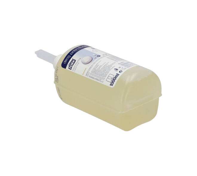 420810 - Vloeibare zeep 1 liter transparant reinigend TORK