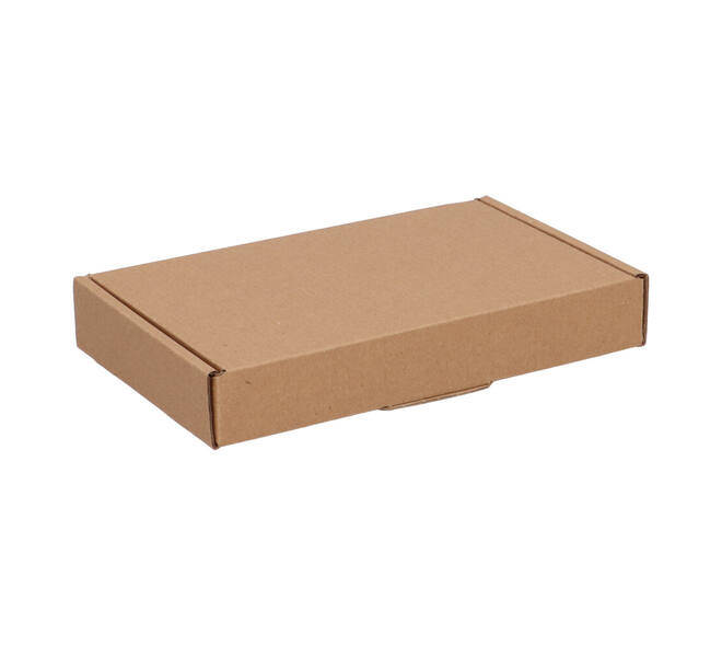 Brievenbusdoos 180 x 115 x 28 mm bruin/bruin enkel golf - A6 - 322 600 150