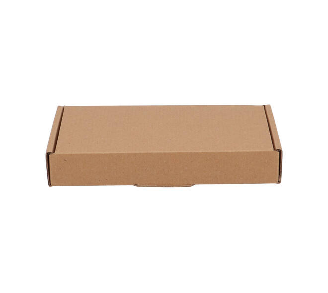 Brievenbusdoos 180 x 115 x 28 mm bruin/bruin enkel golf - A6 - 322 600 150