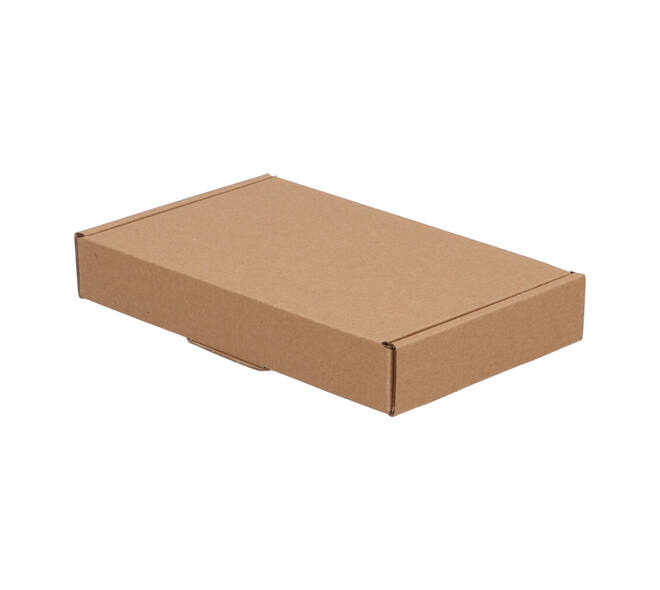 Brievenbusdoos 180 x 115 x 28 mm bruin/bruin enkel golf - A6 - 322 600 150
