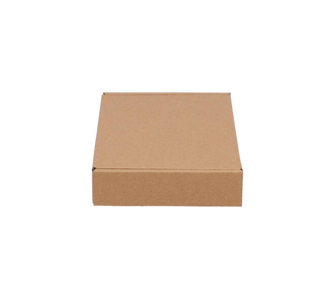 Brievenbusdoos 180 x 115 x 28 mm bruin/bruin enkel golf - A6 - 322 600 150