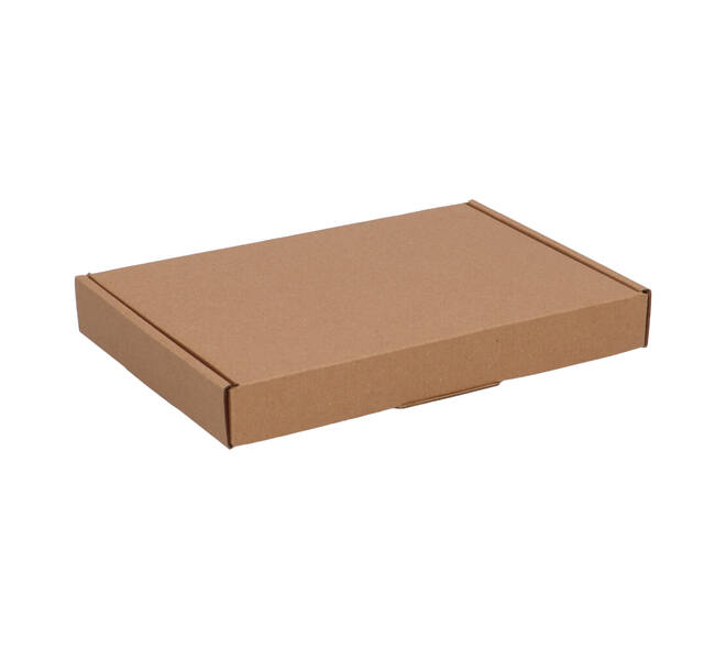 Brievenbusdoos 220 x 155 x 28 mm bruin/bruin enkel golf - A5 - 322 600 250