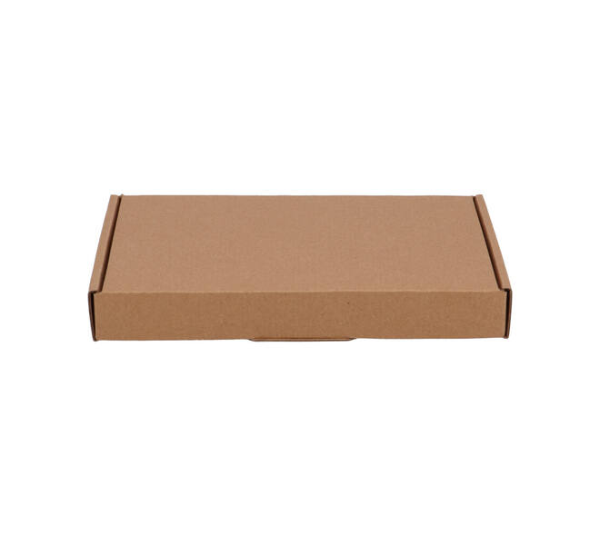 Brievenbusdoos 220 x 155 x 28 mm bruin/bruin enkel golf - A5 - 322 600 250
