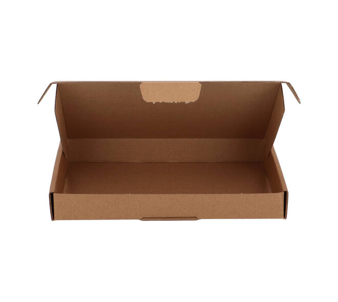 Brievenbusdoos 220 x 155 x 28 mm bruin/bruin enkel golf - A5 - 322 600 250