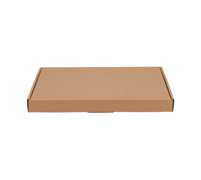 Brievenbusdoos 310 x 220 x 28 mm bruin/bruin enkel golf - A4 - 322 600 350