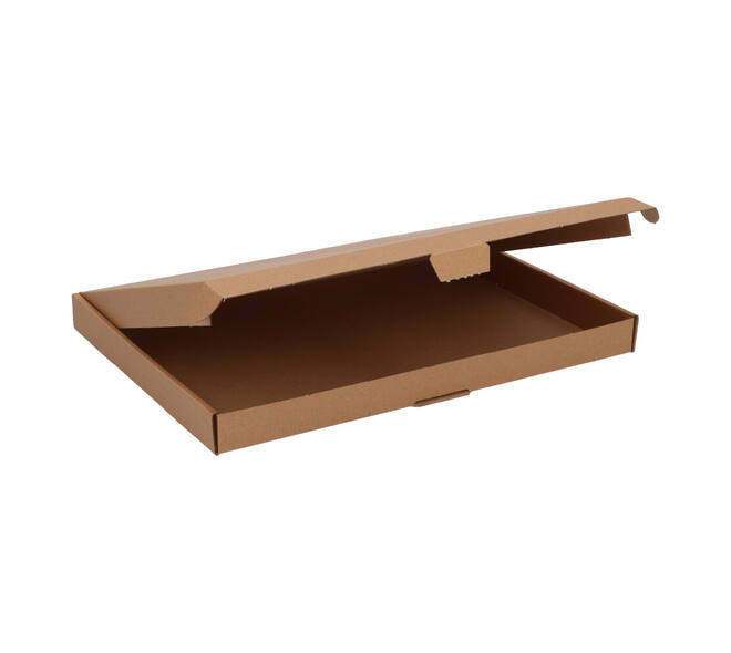 Brievenbusdoos 345 x 255 x 28 mm bruin/bruin enkel golf - A4+ - 322 600 450