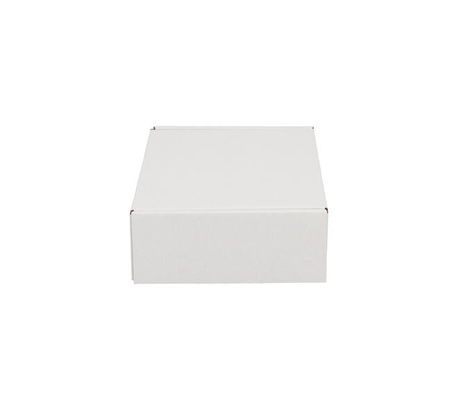 Postdoos 220 x 155 x 60 mm wit/bruin enkel golf fefco 0427 - 311 110 550
