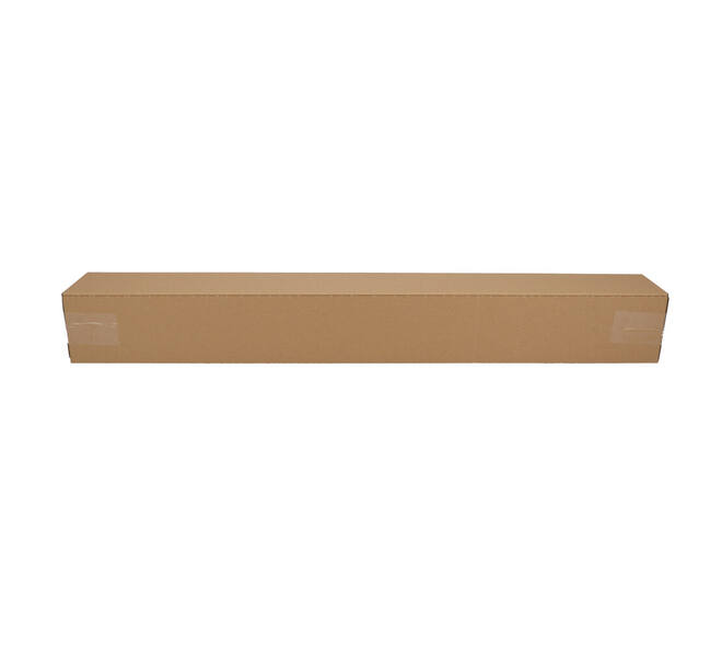 Telescopisch verzendkoker 870 x 105 x 105 mm bruin/bruin enkel golf 222 115 310