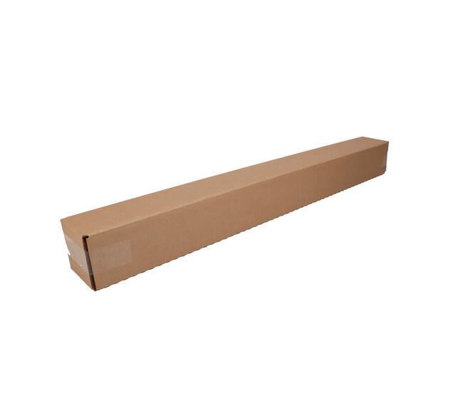 Telescopisch verzendkoker 1.050 x 112 x 112 mm bruin/bruin enkel golf 222 115 020