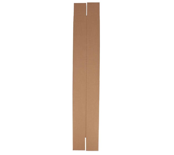 Telescopisch verzendkoker 1.050 x 112 x 112 mm bruin/bruin enkel golf 222 115 020