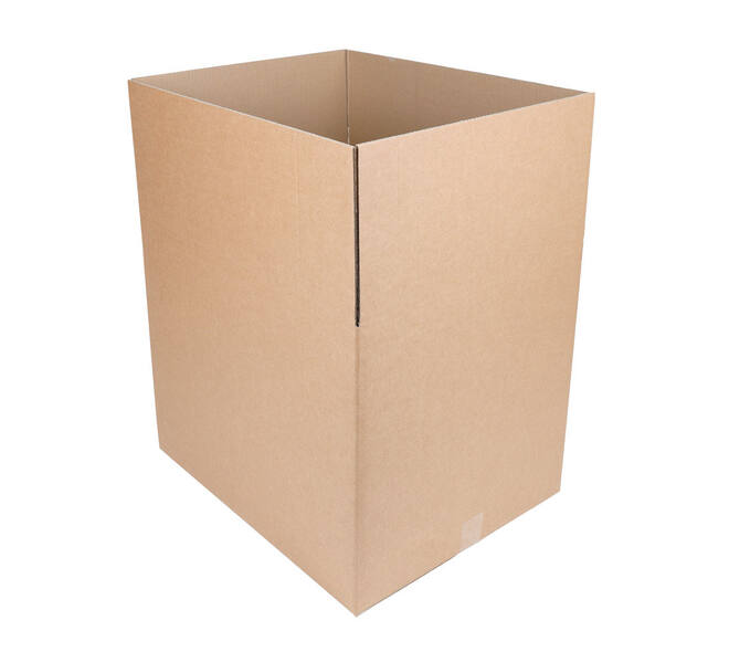 Doos 586 x 486 x 472 mm bruin/bruin dubbelgolf fefco 0201