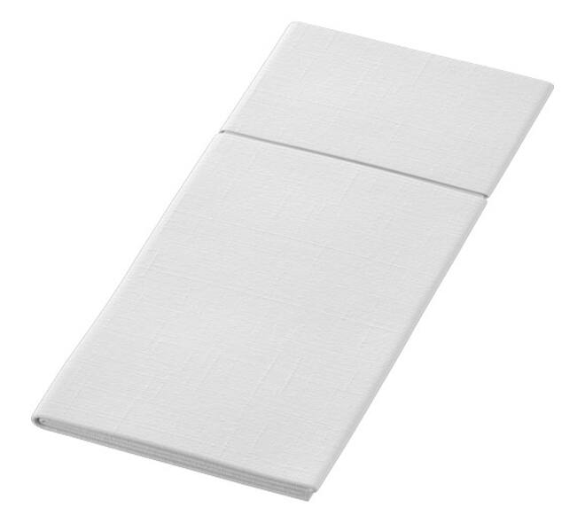 201364 - Napkin sleeve Bio Duniletto Slim 40 x 33 cm  white