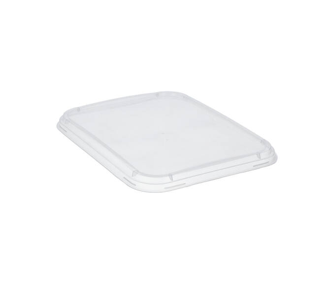 Deksel PETG H320 450my transparant