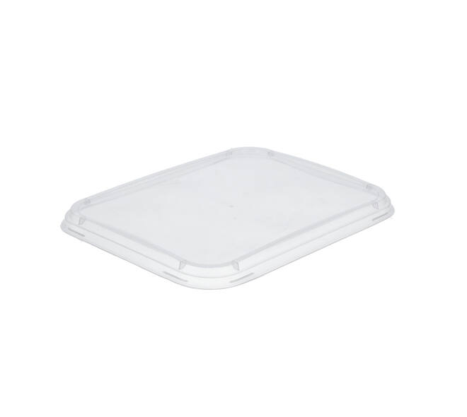 Deksel PETG H320 450my transparant