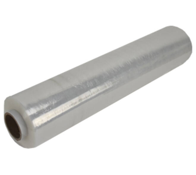 Stretchfolie 50 cm x 300 mtr transparant T23 23 my