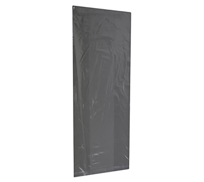 Polyzak LDPE 10/4 x 35 cm transparant 20 my zijvouw