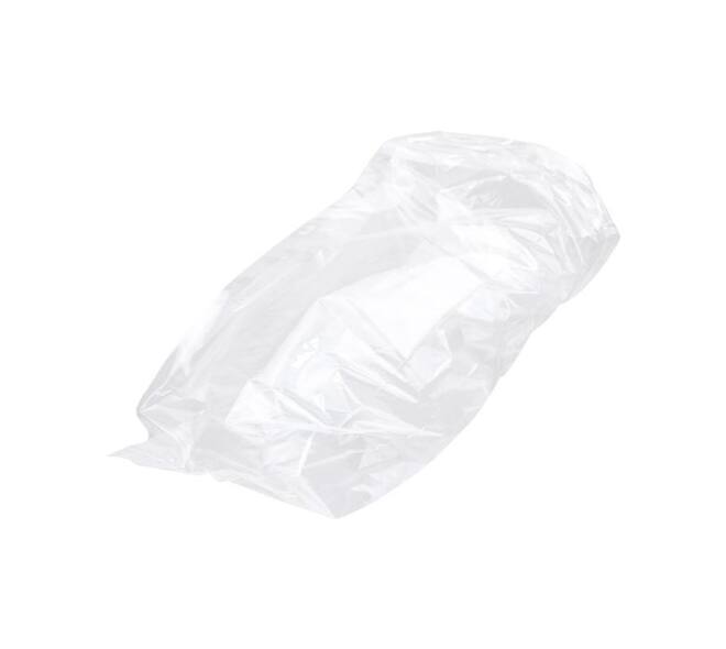 Polyzak LDPE 14/4 x 45 cm transparant 20 my zijvouw