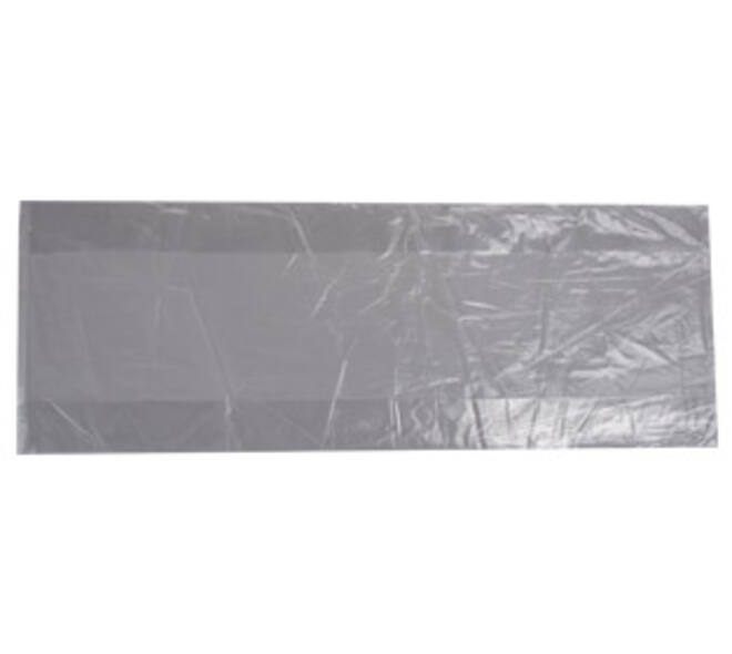 Polyzak LDPE 18/4 x 35 cm transparant T20 zijvouw