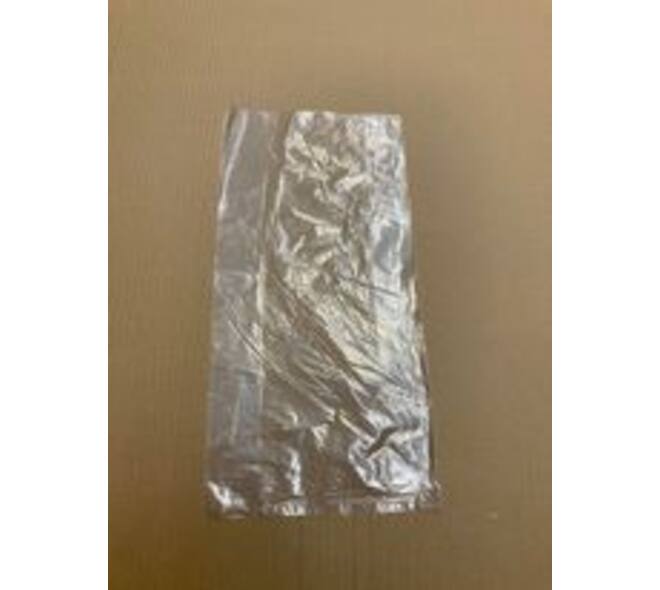 Polyzak LDPE 18/4 x 38 cm transparant T20 zijvouw