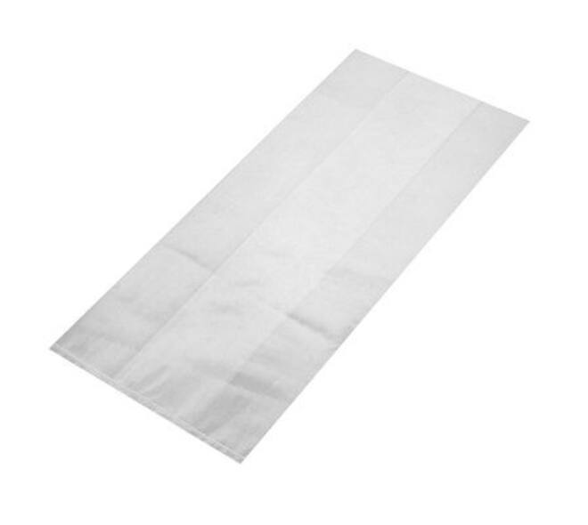 Polyzak LDPE 60 x 100 cm transparant 50 my vlak