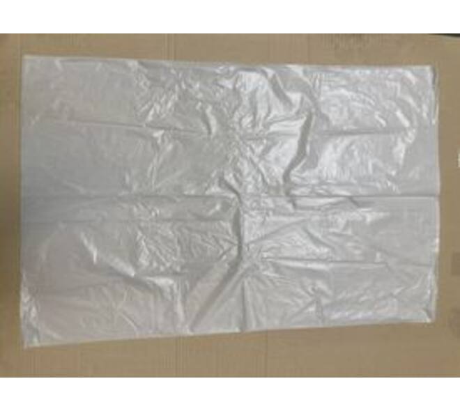 Zak HDPE 54 x 80 cm transparant 35 my vlak
