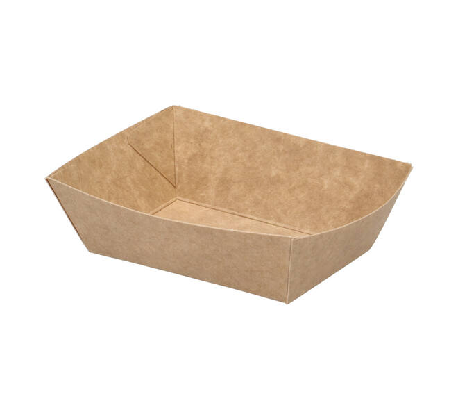 Bak karton A7 eco bruin/wit 110 x 89 x 35 mm P2P
