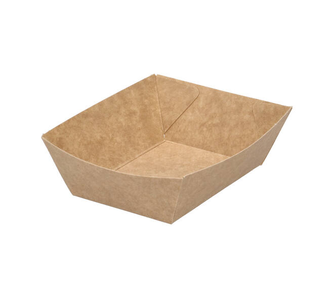 Bak karton A7 eco bruin/wit 110 x 89 x 35 mm P2P