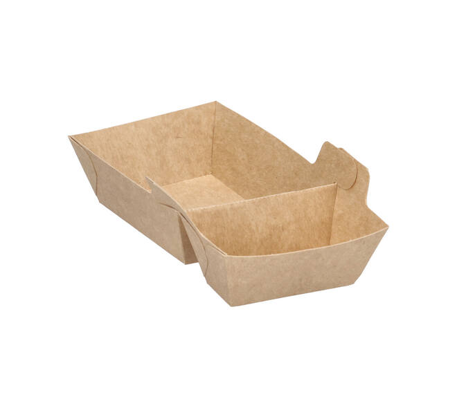 Bak karton eco bruin/wit 160 x 89 x 35 mm A7+1  "Paper2Paper"