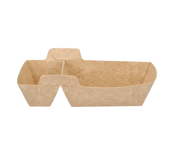 Bak karton eco bruin/wit 160 x 89 x 35 mm A7+1  "Paper2Paper"