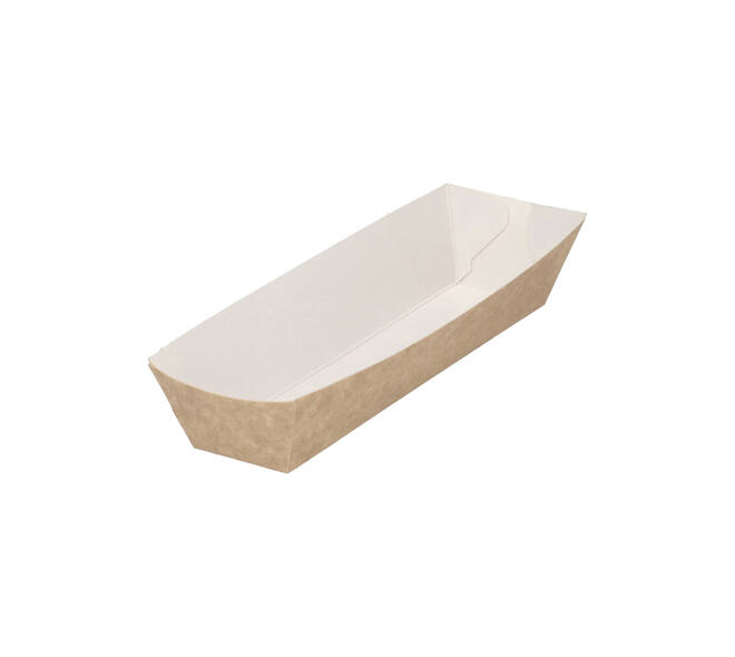 Bak karton A16 eco bruin/wit 195 x 55 x 35 mm