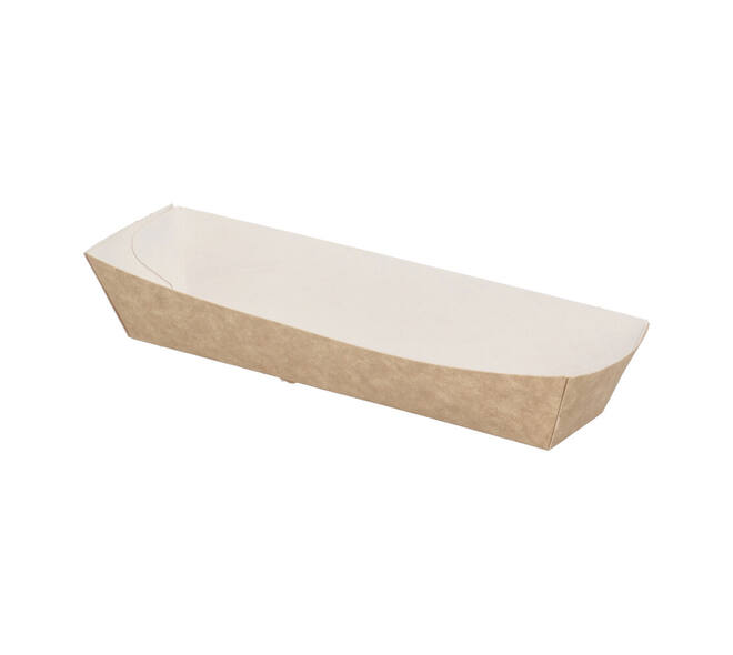 Bak karton A16 eco bruin/wit 195 x 55 x 35 mm