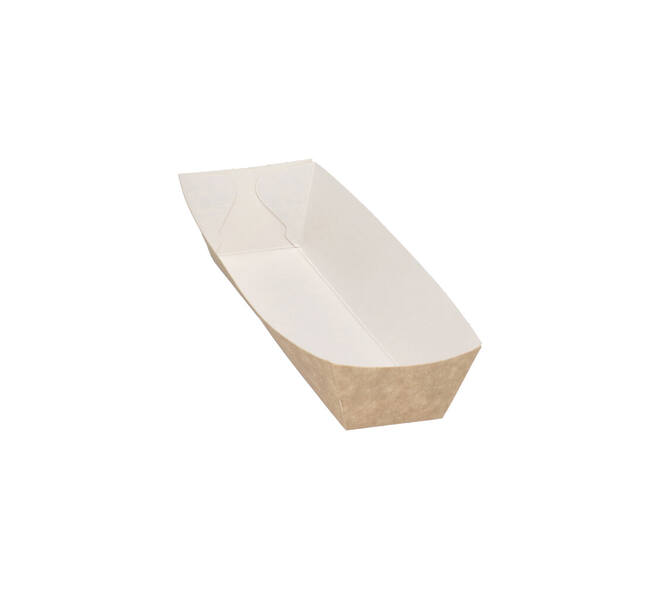 Bak karton A16 eco bruin/wit 195 x 55 x 35 mm