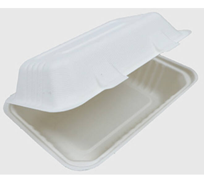 Menubox suikerriet 23 x 15 x 7,5 cm middel