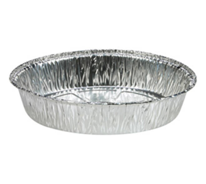 Alu schaal rond 17cm diep 4cm r1000 11000/600