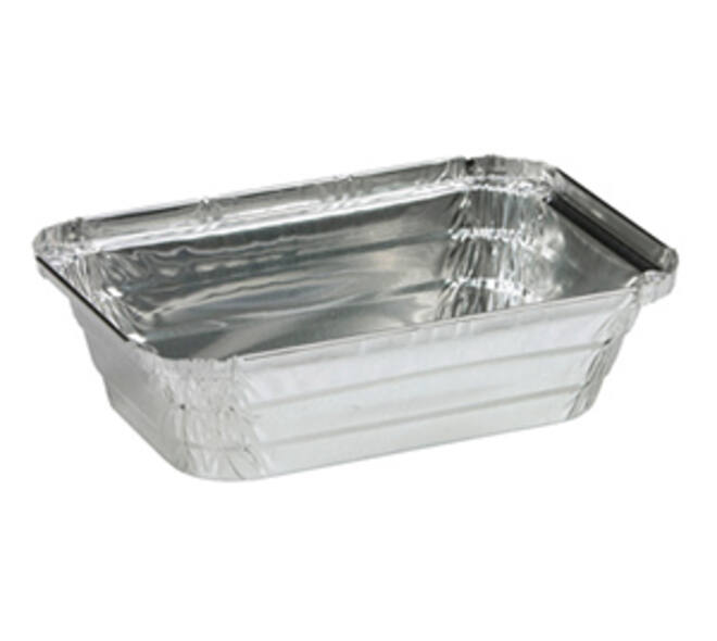 Aluminium bak 205 x 138 x 50 mm 860 ml ba 911 ris 20911