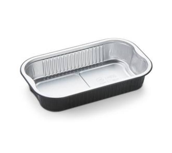 Alu bak 234 x 138 x 43 zwart 964ml "Ready2Cook"