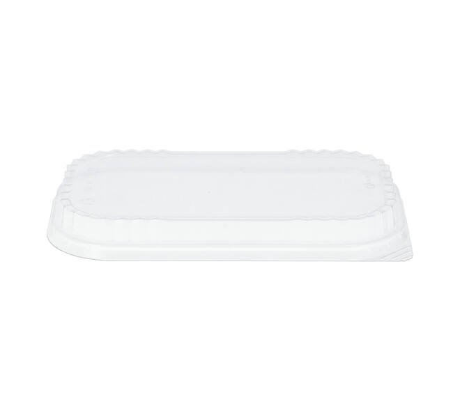 Deksel 234 x 138 mm transparant tbv alu bak 240 x 144 x 25 mm "Ready2cook" 5021100000