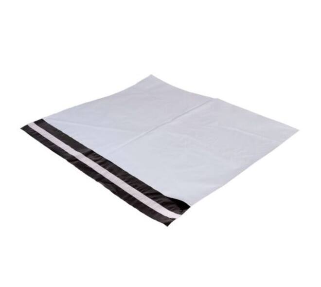 Verzendzak COEX 23 x 32,5+4 cm zwart/wit 50my enkele plakstrip