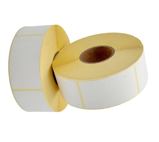 Etiket 40 x 70 mm wit
