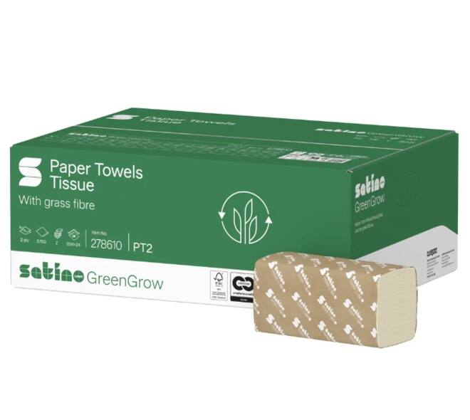Satino GreenGrow 20,6x24 cm 2p FSC Mix Cradle to Cradle