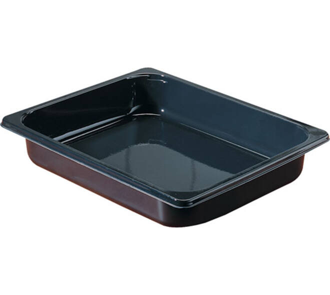 115511 - Gastrobak CPET 325 x 265 x 50 mm zwart 3350 ml rechthoekig 1/2 G50
