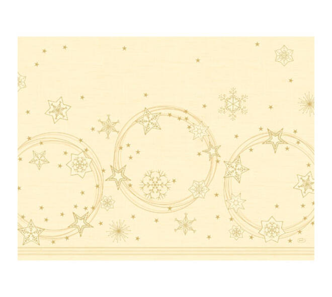 200838 - Placemats Papier, Star Shine Cream, 30x40cm, 4x250