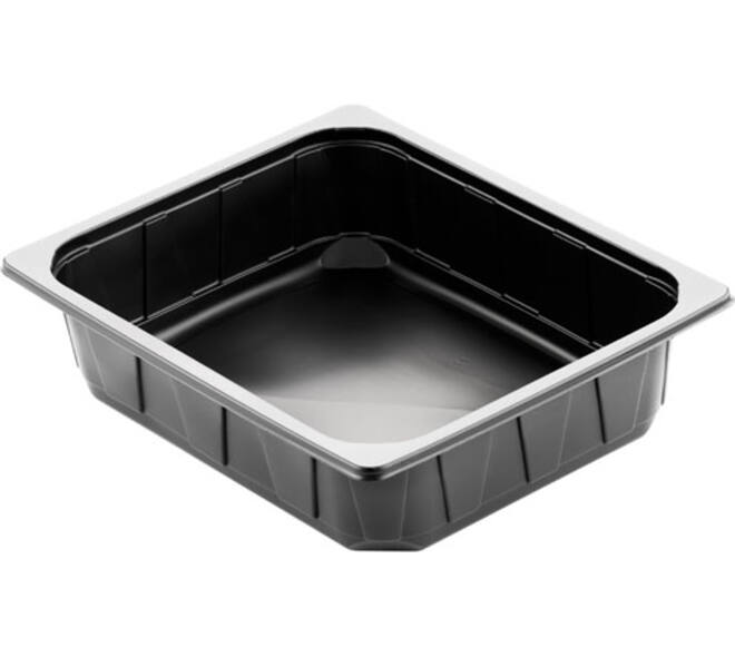 161152 - Pp tray 1/2 gn 325x265x60 zwart