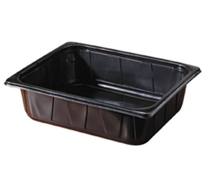 115543 - Pp tray 1/2 gn 325x265x80 zwart