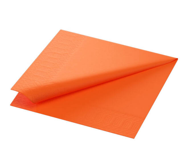 198813 - Servet 33 x 33  cm 3-lgs sun orange
