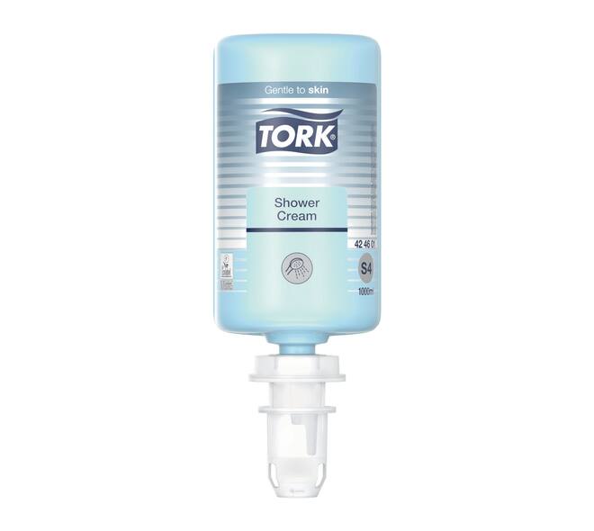 424601 - Douchecrème 1 liter blauw TORK